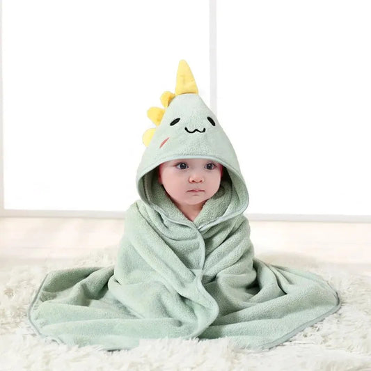 Colorful Fun Kids Bath Towel, Soft Fleece, 80cm - Lusomart