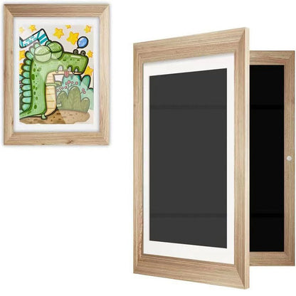 Kinder Kunstlijst Magnetisch Creatief Hout 35x26 cm Voor Kunstwerken 4