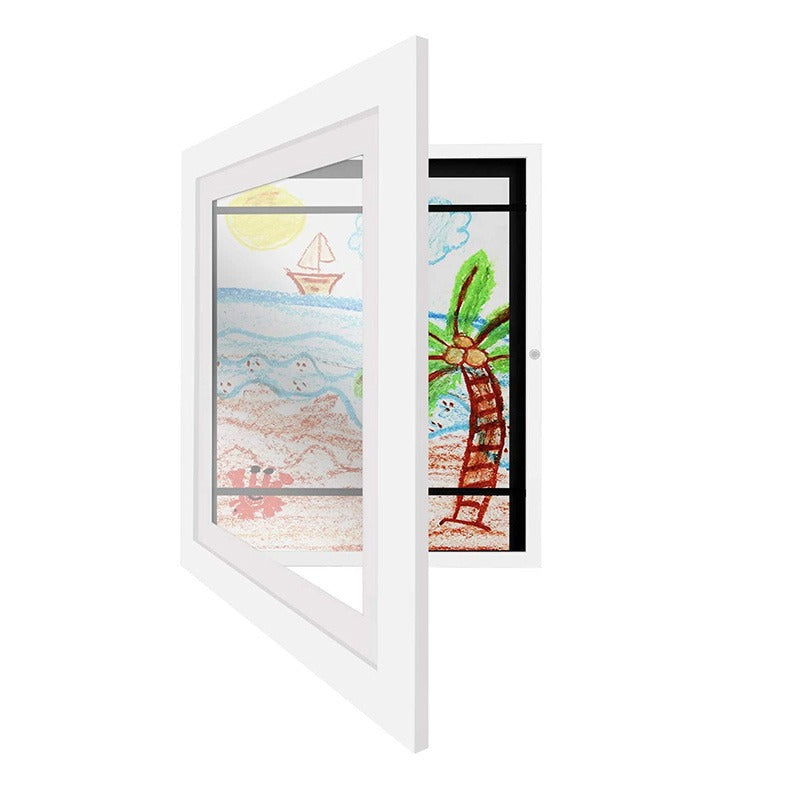 Kinder Kunstlijst Magnetisch Creatief Hout 35x26 cm Voor Kunstwerken 6