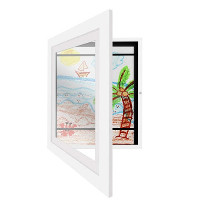 Kinder Kunstlijst Magnetisch Creatief Hout 35x26 cm Voor Kunstwerken 6