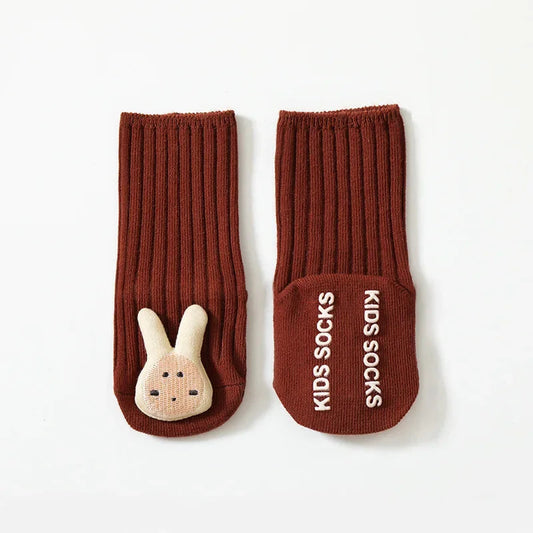Soft Grip Children's Ankle Socks Comfort Cotton - Lusomart