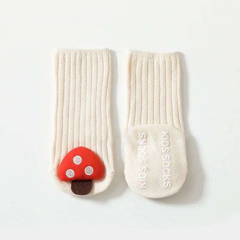 **Title:** Kids' Anti-Slip Socks - High/Low Cotton Comfort, Breathable

**Handle:** kids-anti-slip-socks-high-low-cotton-comfort-breathable

**Description:**  
Discover our comfy and breathable kids' anti-slip socks! These high/low cotton socks are perfect for little ones who love to run around without slipping. Keep your kids safe and stylish while they play! Grab a pair and let them explore with confidence.

**Variants:**  
- High Socks  
- Low Socks  
- Size 1-3  
- Size 4-6  
- Size 7-9