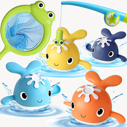 Fun Animal Bath Toys - Safe and BPA-Free Set - Lusomart