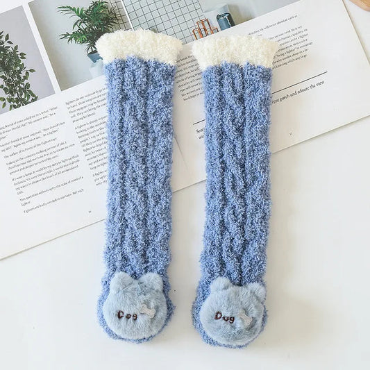 Soft Kids Leg Warmers - Warm Fleece Winter Accessories - Lusomart