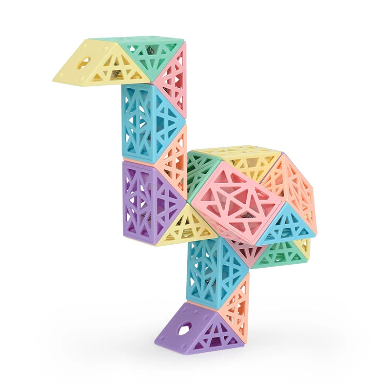 Fun Wooden Puzzle Blocks for Kids - Lusomart