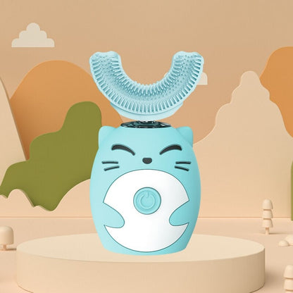 Childrens Gentle Electric Toothbrush With Soft Bristles - Lusomart