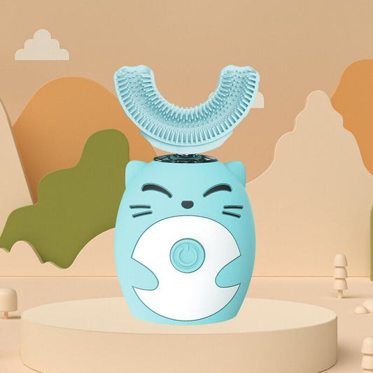 Childrens Gentle Electric Toothbrush With Soft Bristles - Lusomart