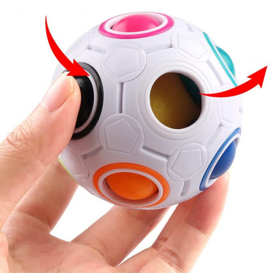 Fun Colorful Stress Ball for Kids - Lusomart