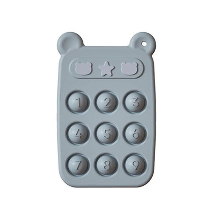 Baby Chew Toy Teether - Soft and BPA Free Silicone - Lusomart