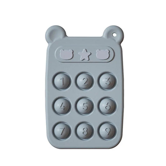 Baby Chew Toy Teether - Soft and BPA Free Silicone - Lusomart