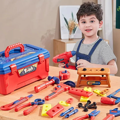 Kinderen Gereedschapskist Educatief Veilig Creatief Hoogwaardig ABS Kunststof 2
