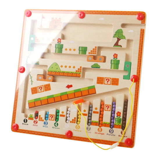 Fun Wooden Brain Teaser Toy for Children - Lusomart