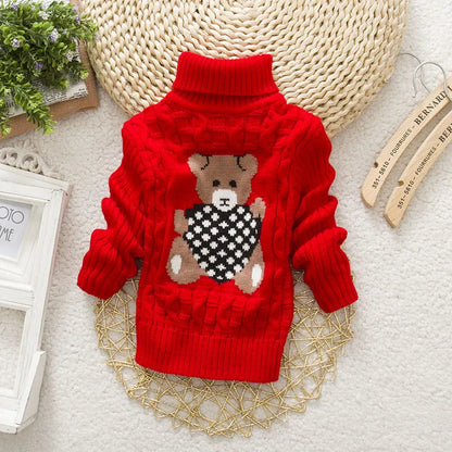 Kids Cable Knit Turtleneck Sweater - Soft Acrylic Thick Knit

Handle: kids-cable-knit-turtleneck-sweater-soft-acrylic-thick-knit

Variants: 
- Size: Small
- Size: Medium
- Size: Large

Looking for a cozy and stylish sweater for your little ones? Check out our Kids Cable Knit Turtleneck Sweater! Made from super soft acrylic, this thick knit design will keep them warm and comfy all day long. Perfect for chilly days, it's an essential addition to their winter wardrobe. Grab one for your kiddo today!