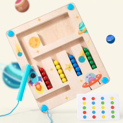 Fun Magnetic Play Set - Wooden Learning Toy for Kids - Lusomart
