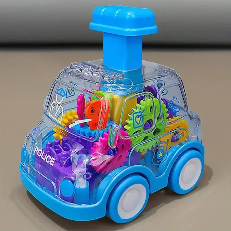 Colorful Children's Push Toy Vehicle - Durable Plastic - Lusomart