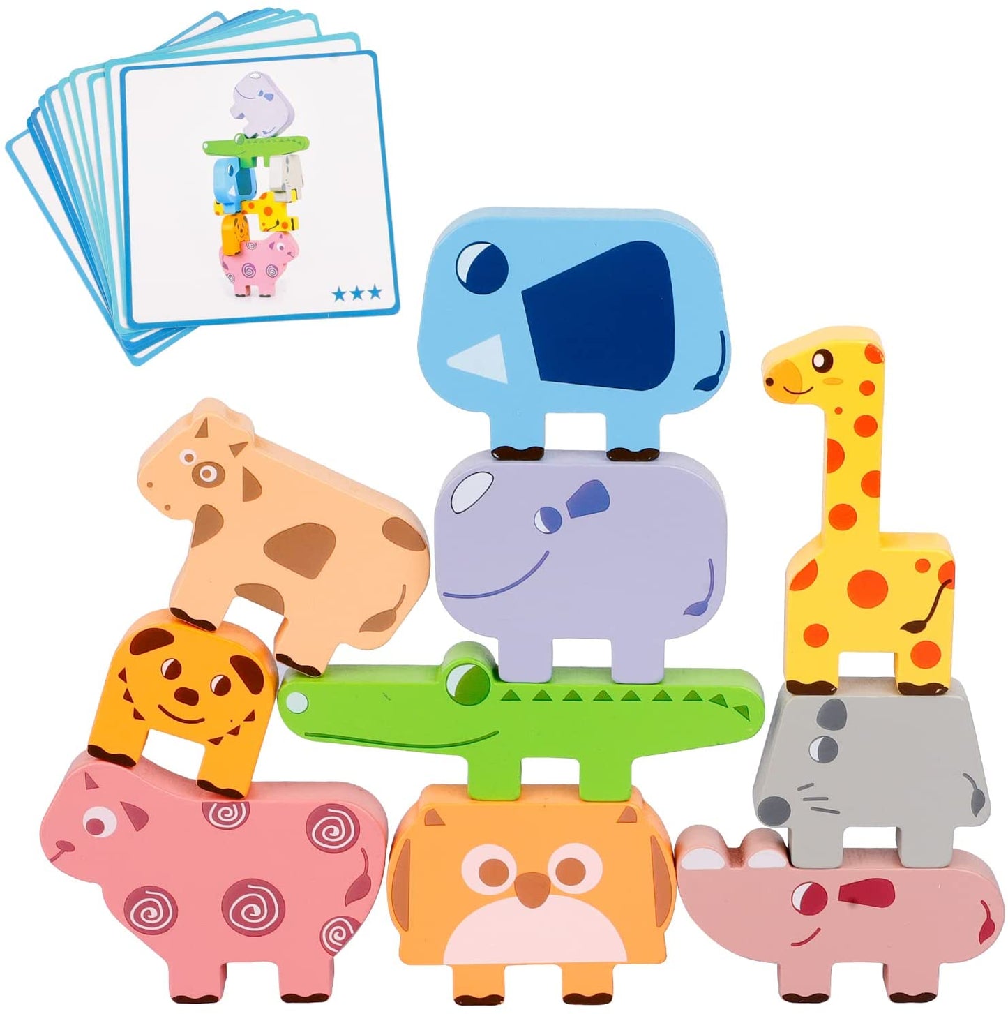 Fun Wooden Learning Tower for Children - Lusomart