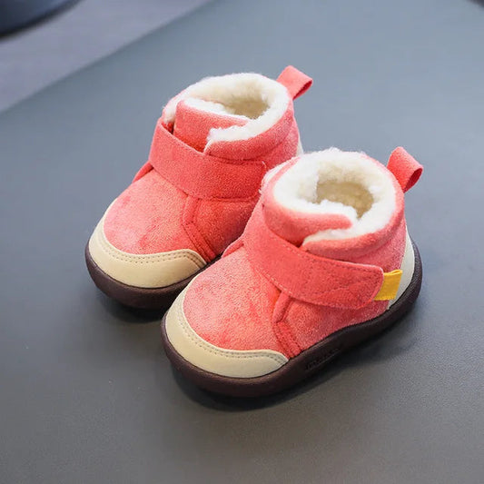 Childrens Insulated Snow Boots Waterproof Cold Weather - Lusomart