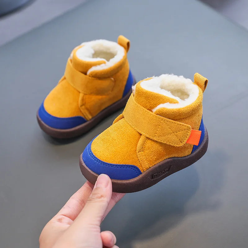 Kids Winter Boots Warm Waterproof Comfortable Synthetic Fleece 4