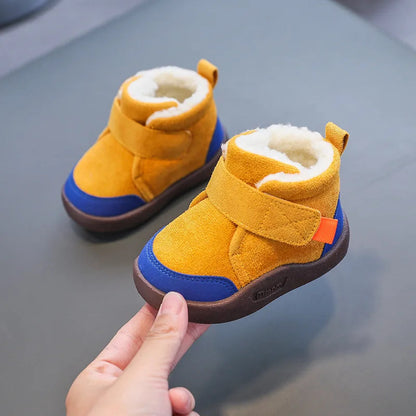 Kids Winter Boots Warm Waterproof Comfortable Synthetic Fleece 4