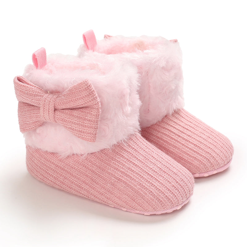 Warm Toddler Snow Boots with Soft Non-Slip Soles - Lusomart