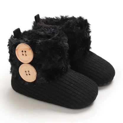 Kinderen Winterschoenen Antislip Warm Katoen voor Baby's Pluche Binnenkant 11