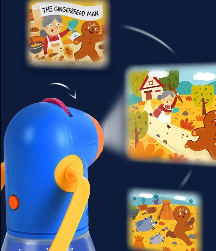 Fun Kids Flashlight Story Projector Toy - Lusomart