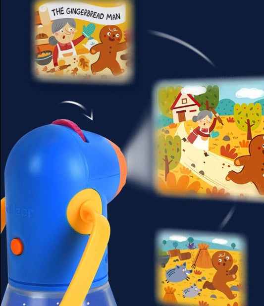 Fun Kids Flashlight Story Projector Toy - Lusomart