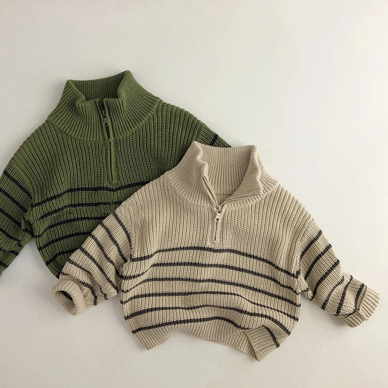 Kids Zipper Hoodie Comfortable Cotton Simple Zip 1
