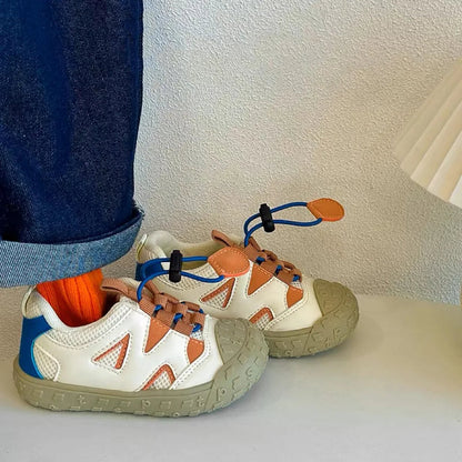 Comfortable Youth Shoes with Grip Velcro Soles - Lusomart