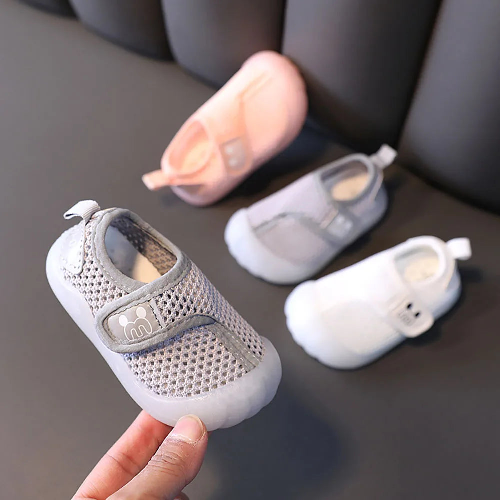 Title: Breathable Mesh Sneakers for Toddlers – Lightweight & Comfortable  

Handle: breathable-mesh-sneakers-toddlers-lightweight-comfortable  

Description: Discover our breathable mesh sneakers designed specifically for toddlers! These lightweight kicks are perfect for little ones who love to run around and explore. With a comfy fit and stylish design, they're ideal for playtime, ensuring your child stays comfortable all day long.  

Variant: Size 1 - Perfect Fit for Growing Feet!