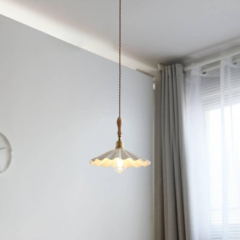 Stylish Folded Ceramic Hanging Light