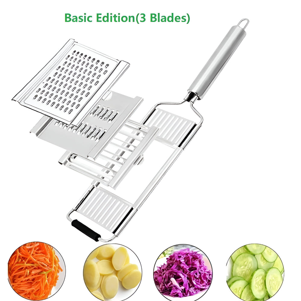 Easy Food Chopper Stainless Steel Slicer Set