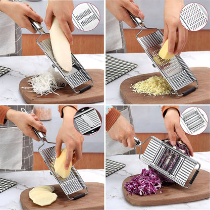 Easy Food Chopper Stainless Steel Slicer Set