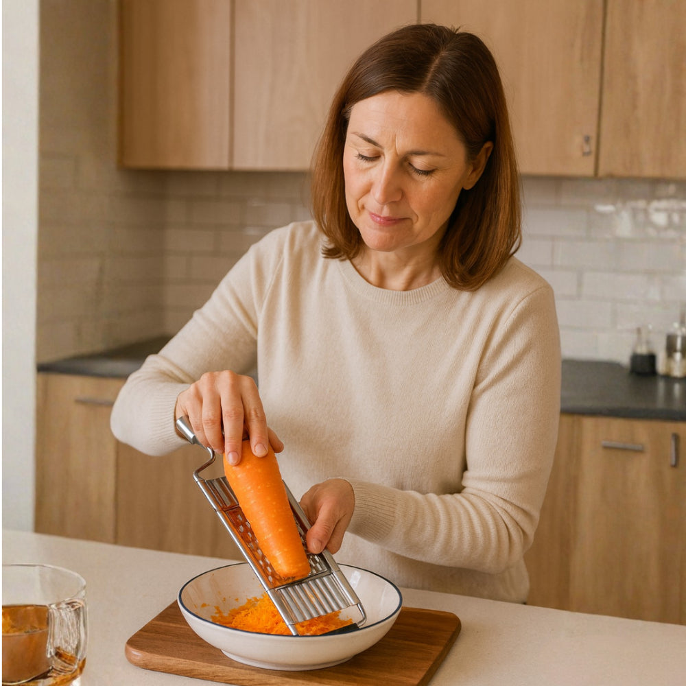 Easy Food Chopper Stainless Steel Slicer Set - Lusomart