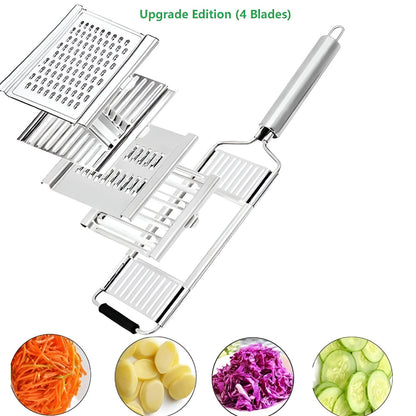 Easy Food Chopper Stainless Steel Slicer Set