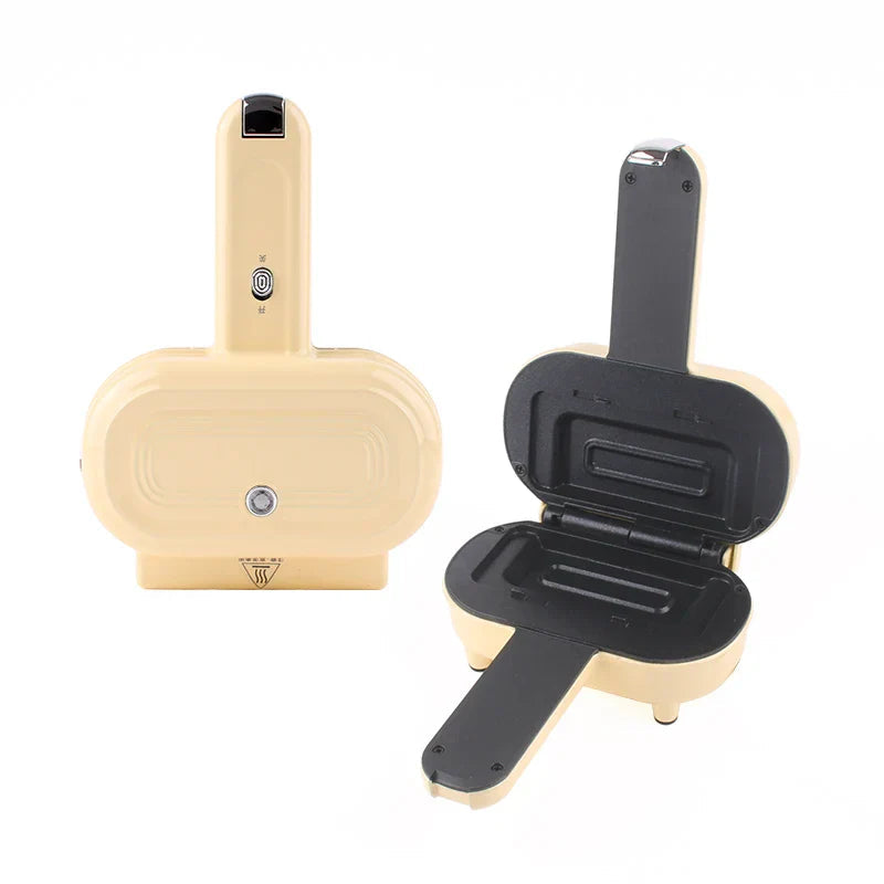 Compact Electric Panini Toast Grill Maker with Fast Heat - Lusomart