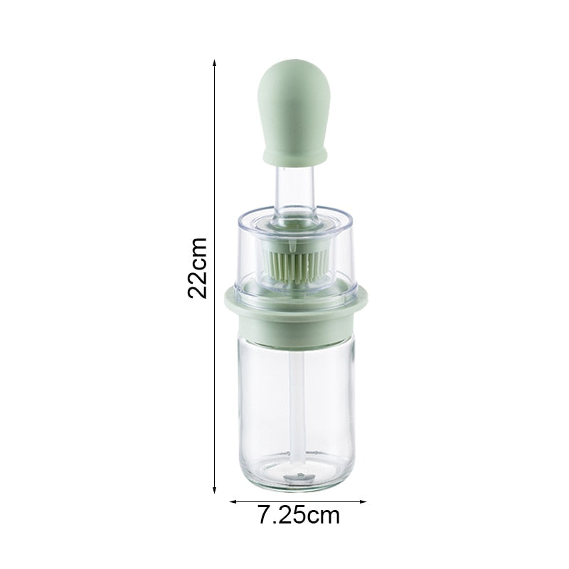 Kitchen Essentials | Oil Spray Bottle with Brush – Versatile Cooking Tool for Easy Oil Application 2