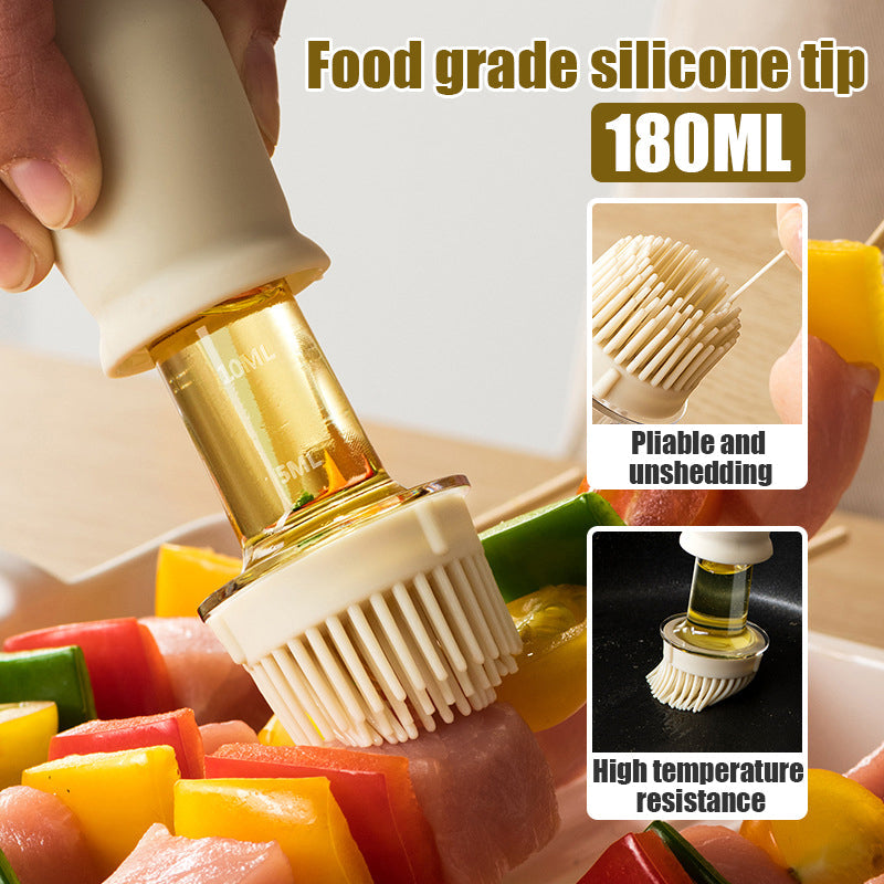 Kitchen Essentials | Oil Spray Bottle with Brush – Versatile Cooking Tool for Easy Oil Application 6