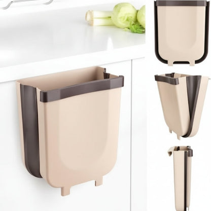 Space Saving Foldable Kitchen Trash Bag Holder