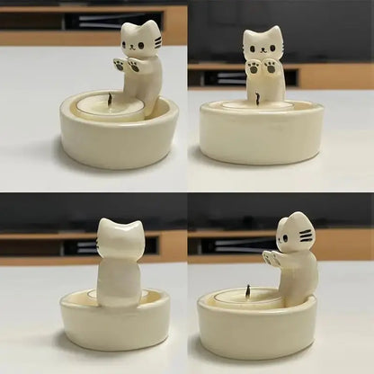 KittyGlow™ - Cat Candle Holder Inovessa