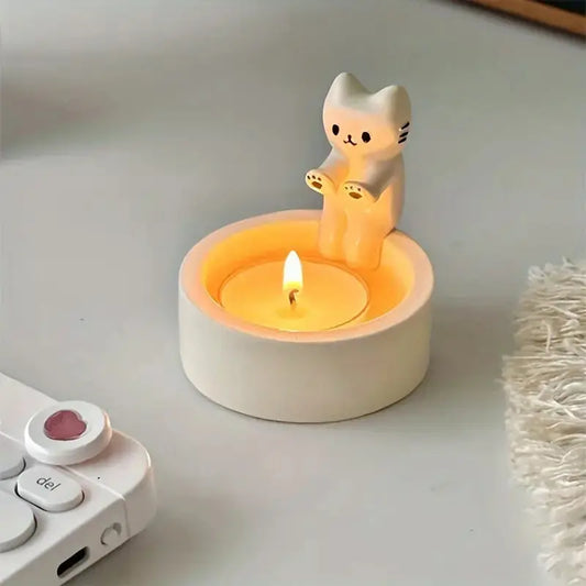 Cat Whisker Tea Light Holder - Lusomart