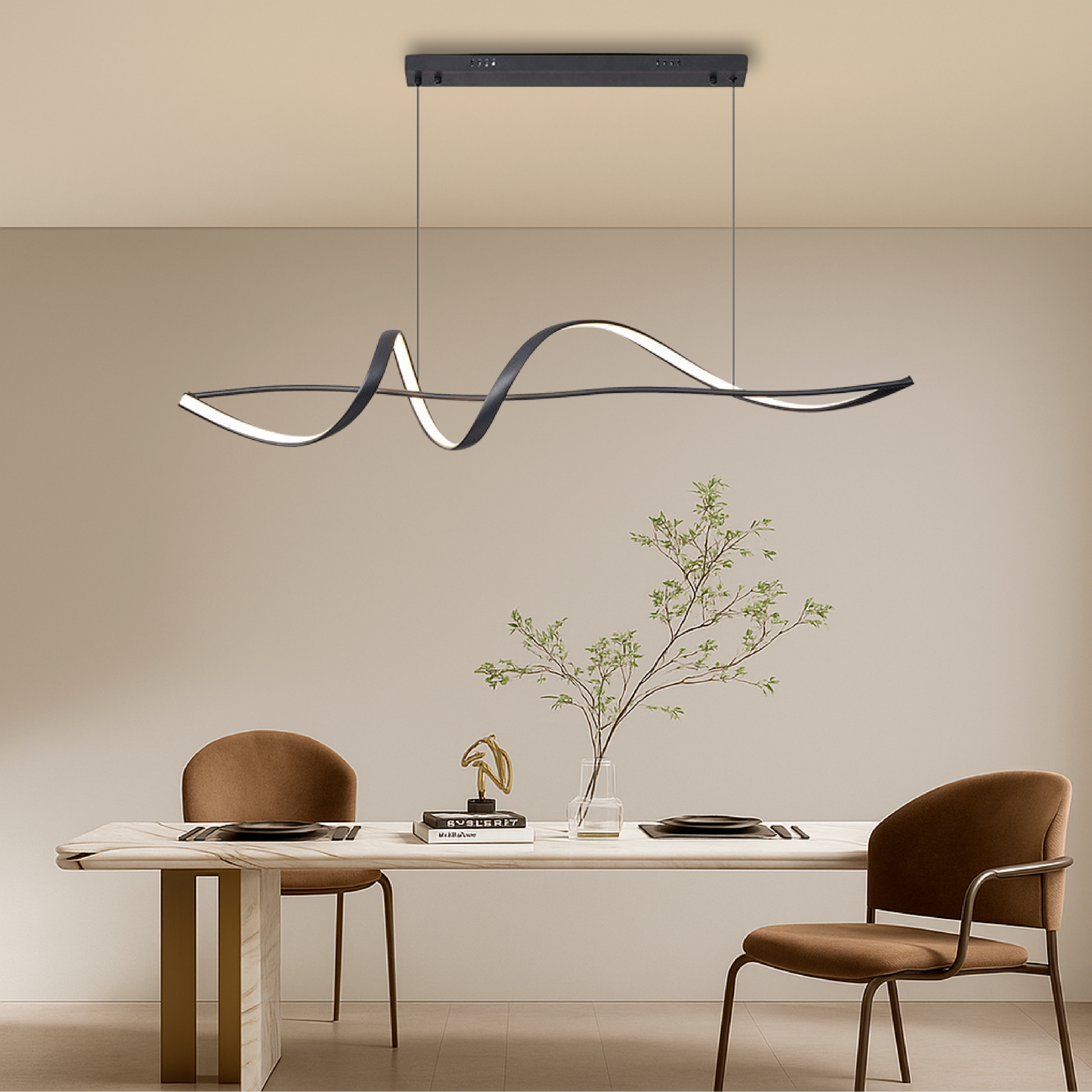 Klaren | Aurora-Inspired Modern Pendant Lamp for Ambient Lighting 1
