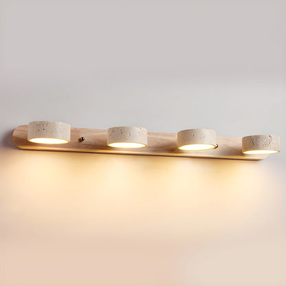 Klaro | Elegant Travertine Wall Lamp for Modern Interiors 11