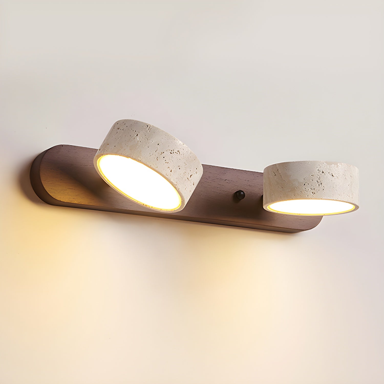 Klaro | Elegant Travertine Wall Lamp for Modern Interiors 4