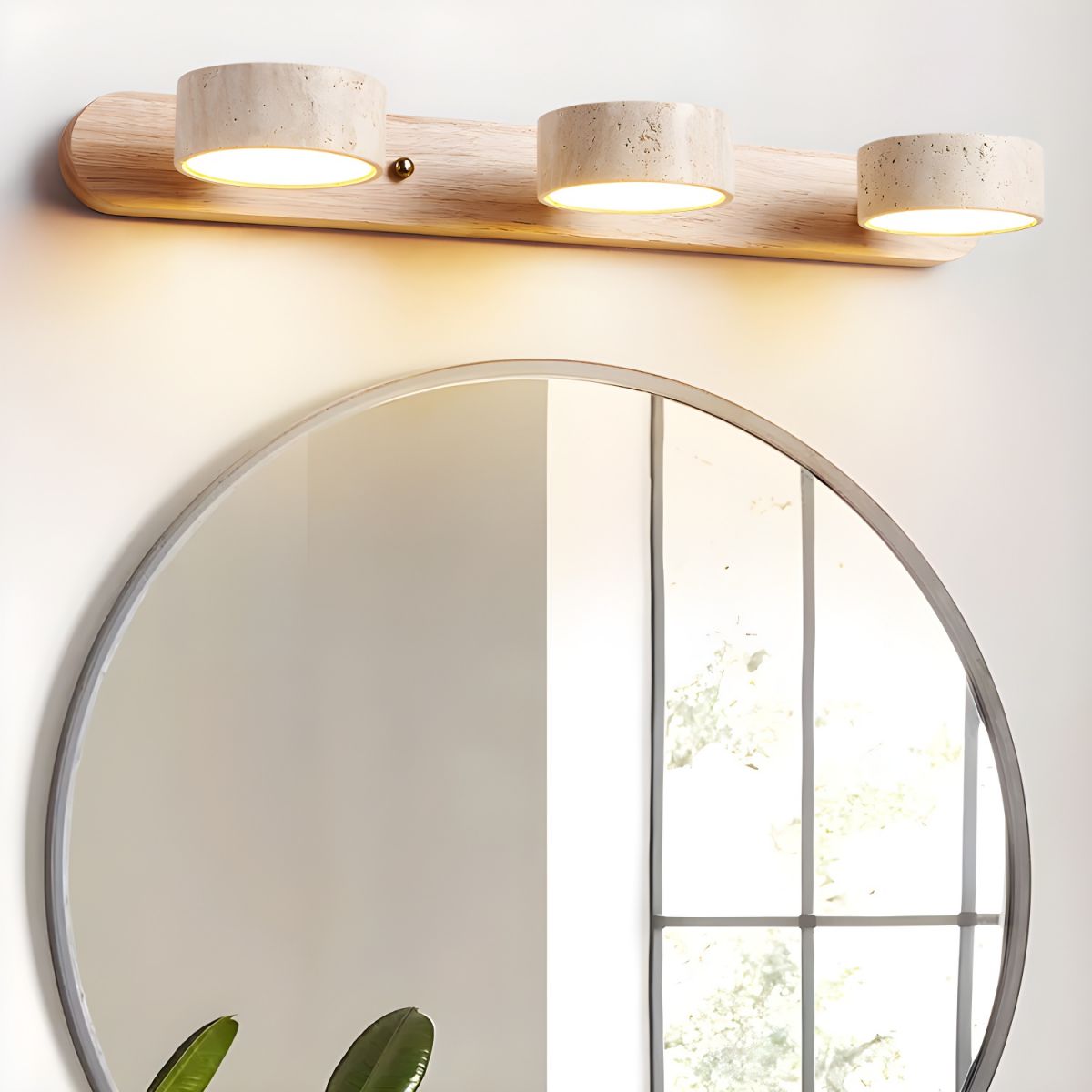Klaro | Elegant Travertine Wall Lamp for Modern Interiors 5