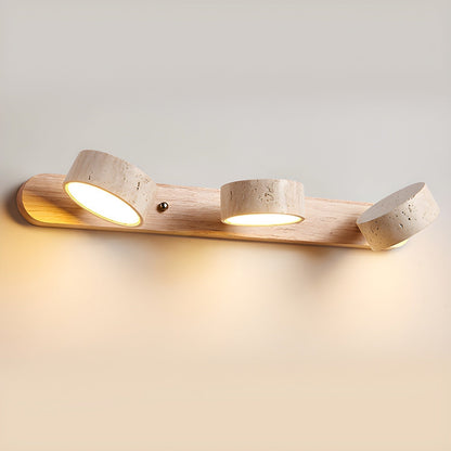 Klaro | Elegant Travertine Wall Lamp for Modern Interiors 7