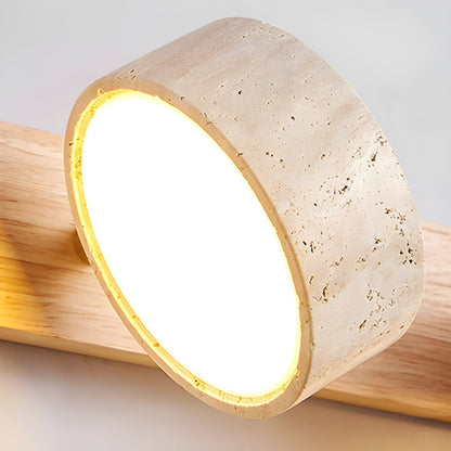Klaro | Elegant Travertine Wall Lamp for Modern Interiors 8