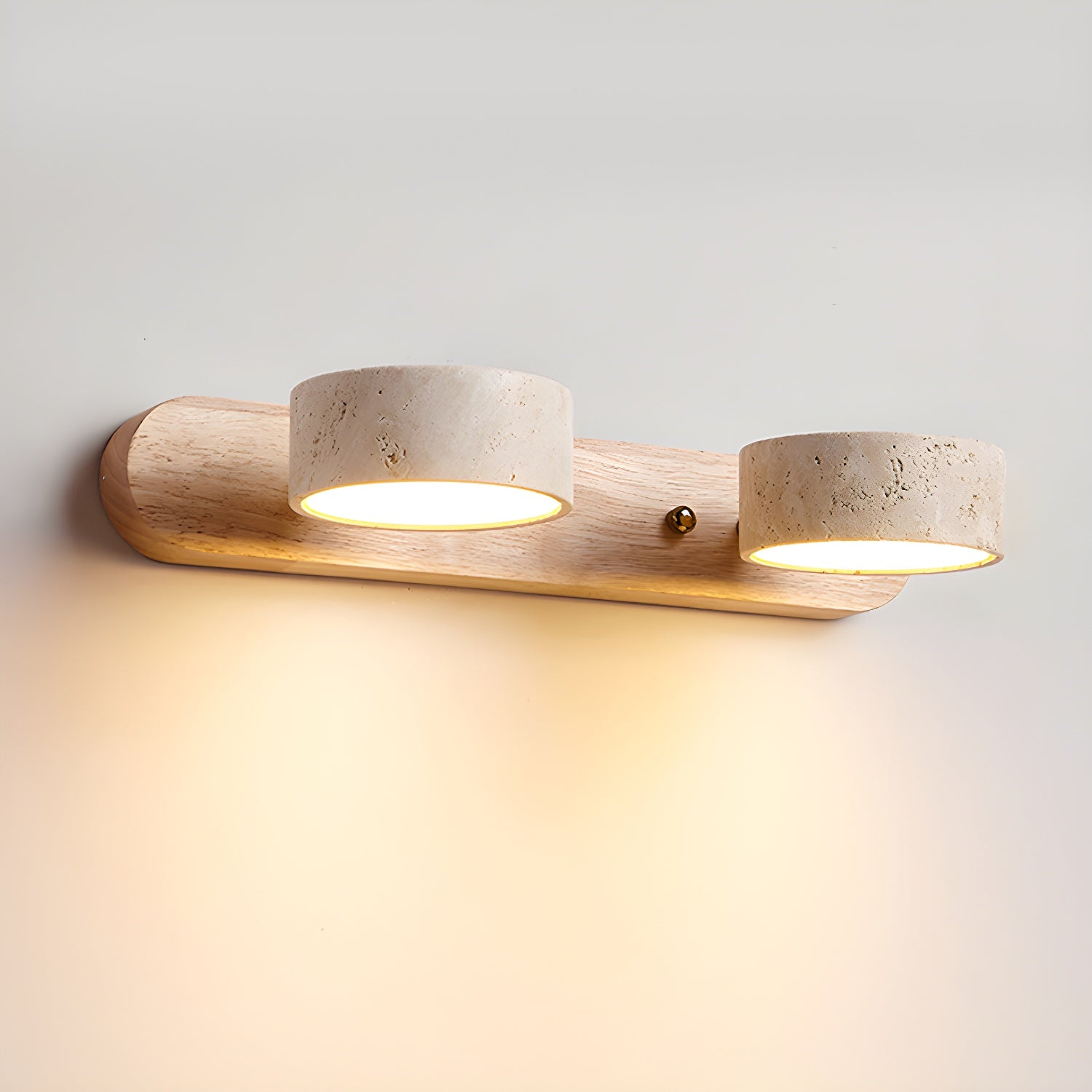 Klaro | Elegant Travertine Wall Lamp for Modern Interiors 9