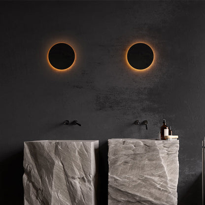 Simple Outdoor LED Wall Light, Black or White