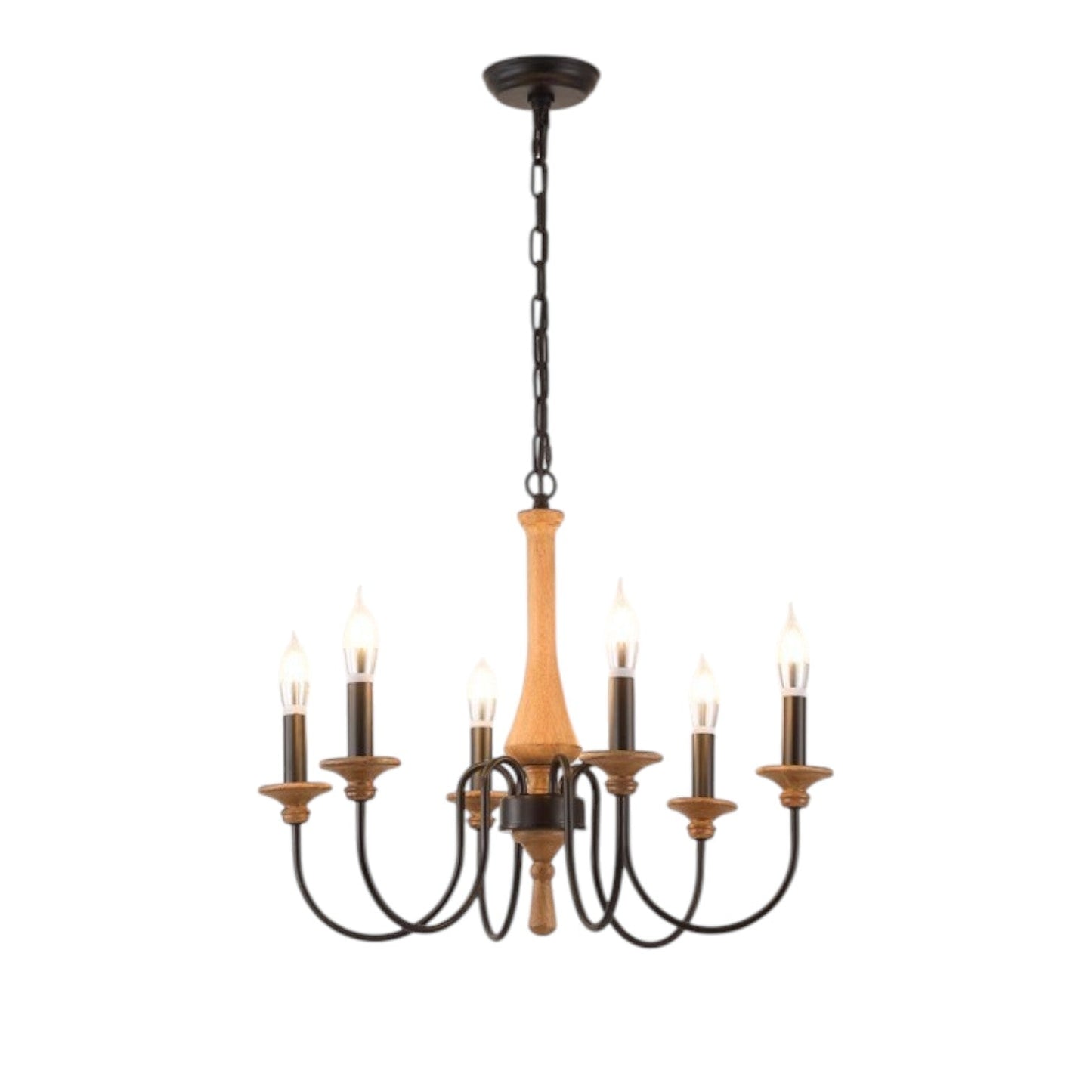 Elegant Bedroom Chandelier for Warm Ambient Lighting - Lusomart